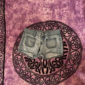 old navy shorts -low rise